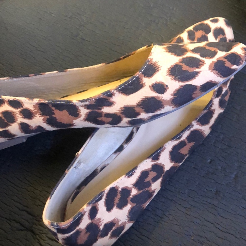Old Navy Animal Print Flats, Sz 10